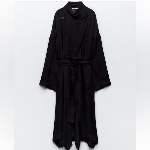 BNWT Zara sheer trench - Picture 2 of 8